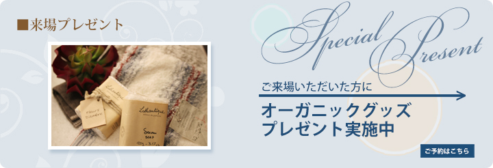 オーガニックグッズプレゼント